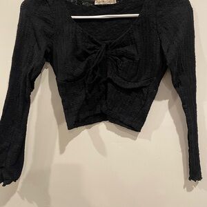 Elegant Black Women's Top